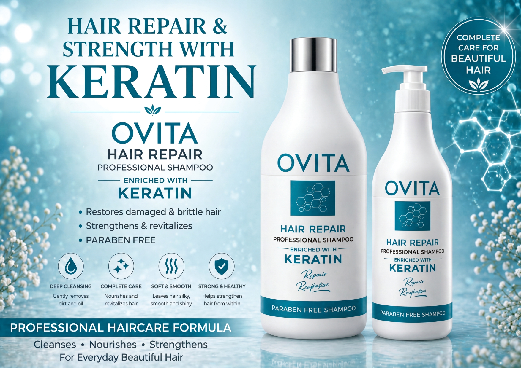 Ovita Keratin range