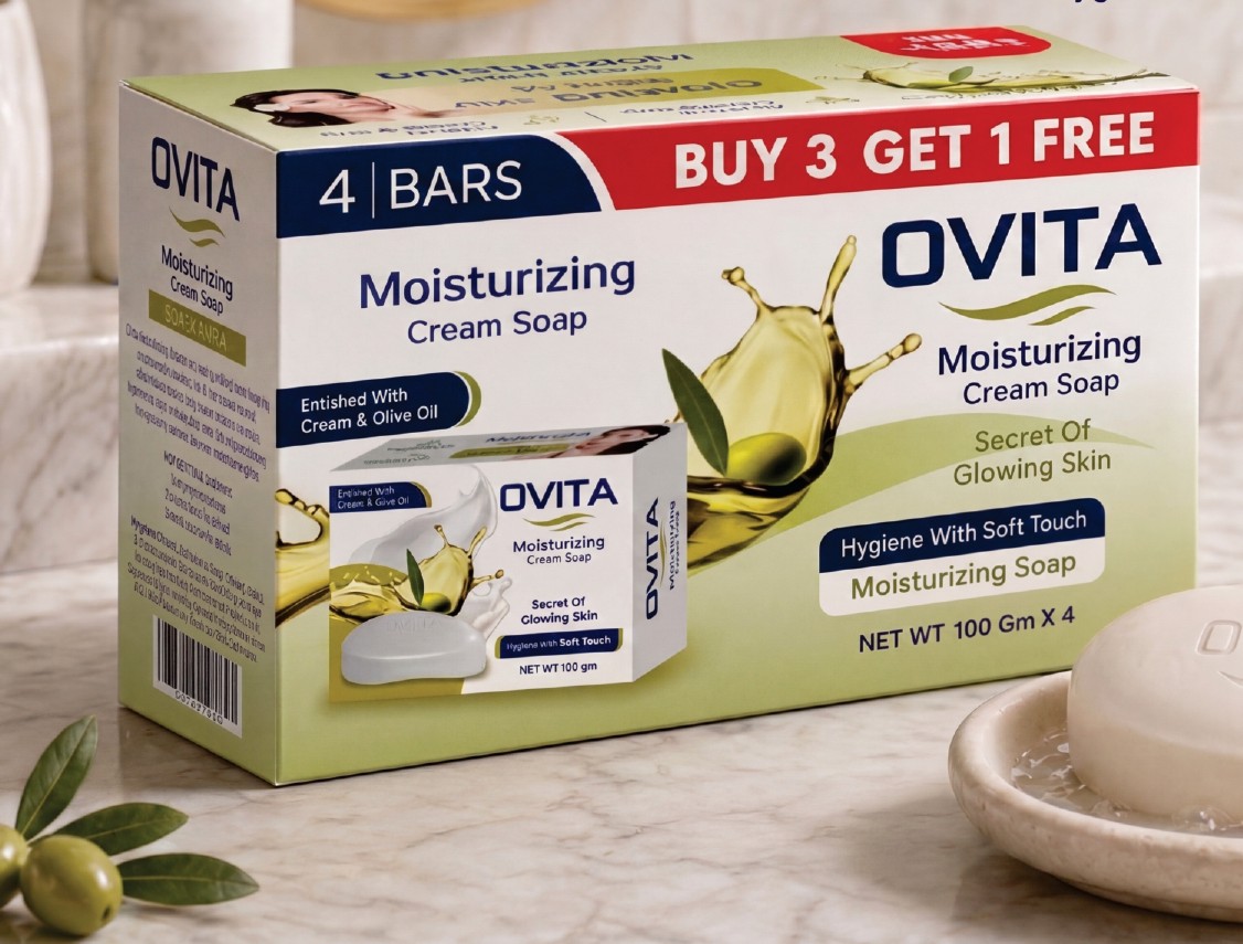 Ovita Moisturizing Cream Soap