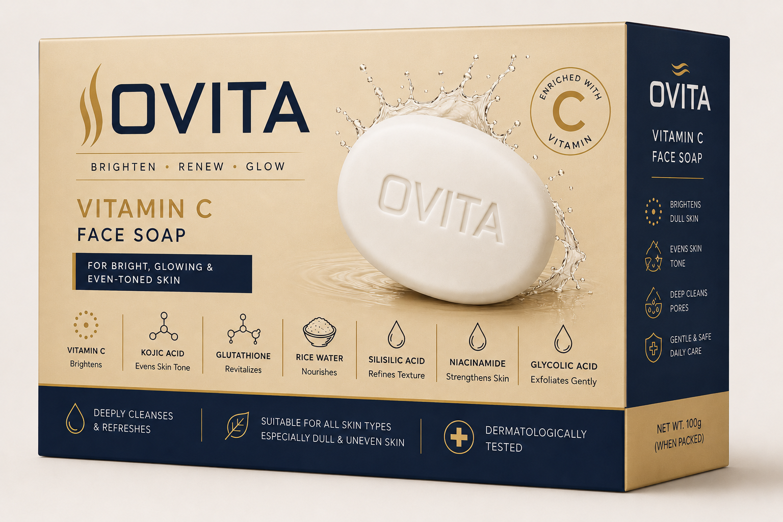 Ovita Vitamin C Face Soap