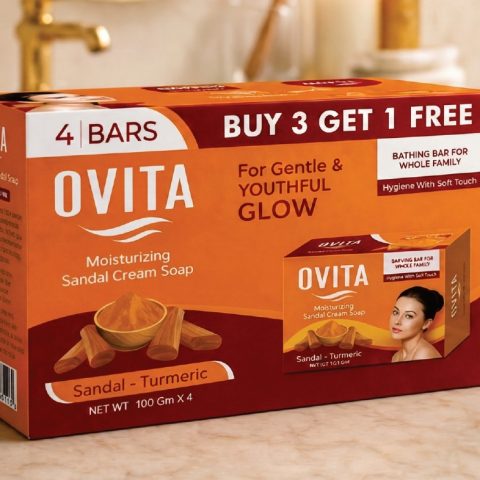 Ovita Moisturizing Sandal Cream Soap